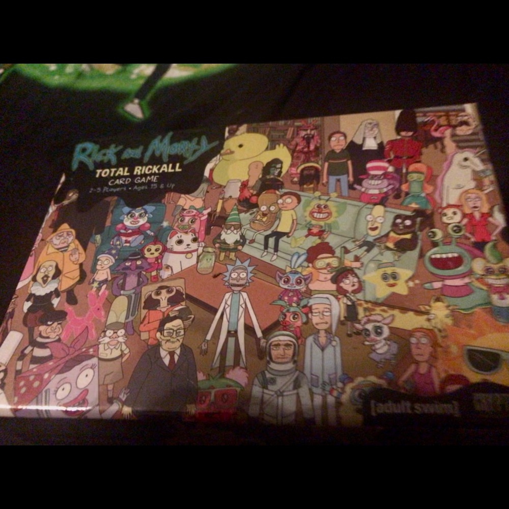 Rick and Morty Total Rickall Card Game